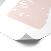 LNER Class A4 Mallard locomotive profile with flag Poster (Hoek)