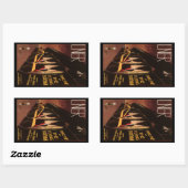 LNER Flying Scotsman Rechthoekige Sticker (Vel)