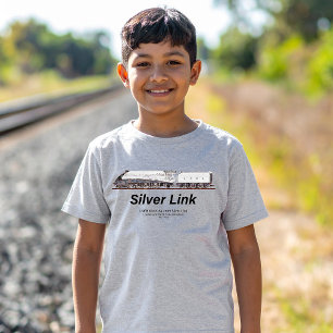 LNER Klasse A4 2509 Silver Link stoomlocomotief T-shirt