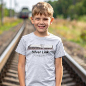 LNER Klasse A4 2509 Silver Link stoomlocomotief  T-shirt