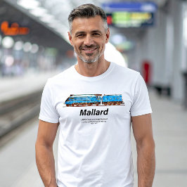 LNER Klasse A4 4468 Mallard - Snelste Stoomlocomot T-shirt