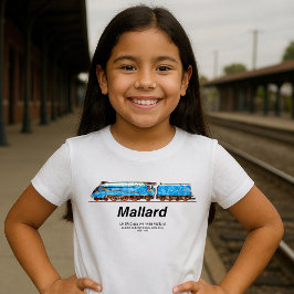 LNER Klasse A4 4468 Mallard - Snelste Stoomlocomot T-shirt