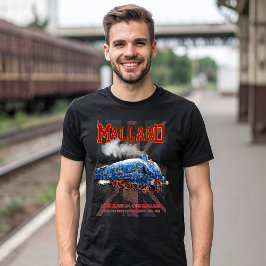 LNER Klasse A4 Mallard locomotief Union Jack vlag T-shirt