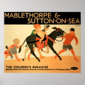 LNER MABLETHORPE EN SUTTON OP ZEEEN POSTER (Voorkant)