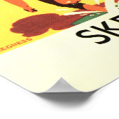 LNER SKEGNESS IS ZO BEDRIJFSBEDRIJFS spoor Poster (Hoek)