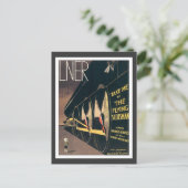  LNER-spoorweg Briefkaart (Staand voorkant)