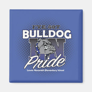LNES Bulldog Pride Refkoelkast Magnet