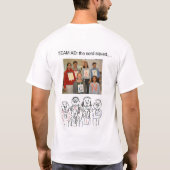 LNG-T-shirt laboratorium T-shirt (Achterkant)