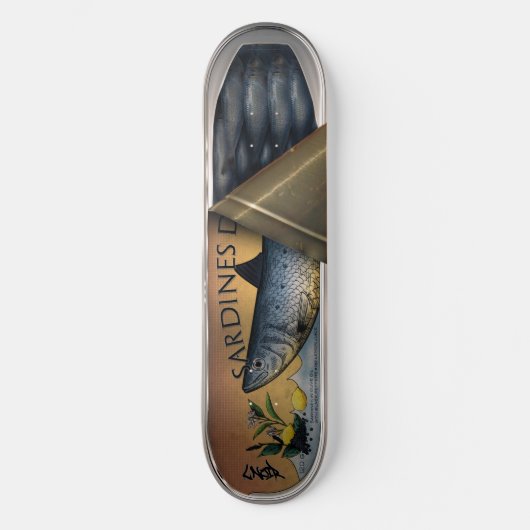 LNoir - Urban Sardines Deck Persoonlijk Skateboard (Voorkant)