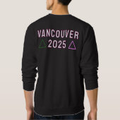 LNS Vancouver 2025 voor donkere kleuren Trui (Achterkant)