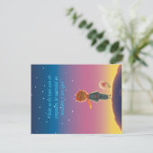 Lo esencial es onzichtbare a los ojos briefkaart (Staand voorkant)