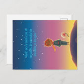 Lo esencial es onzichtbare a los ojos briefkaart (Voorkant / Achterkant)