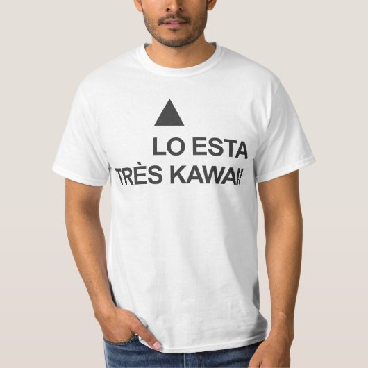 LO ESTA TRÈS KAWAII Tee Shirt (Voorkant)