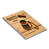 Lo-fi esthetiek Islamitische studie Notitieboek (Rechterzijde)