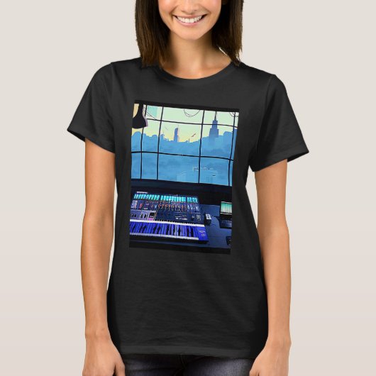 Lo fi hip hop chillhop chill beats aesthetics  100 t-shirt (Voorkant)