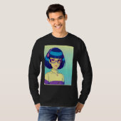 Lo fi hip hop chillhop chill beats aesthetics  131 t-shirt (Voorkant volledig)