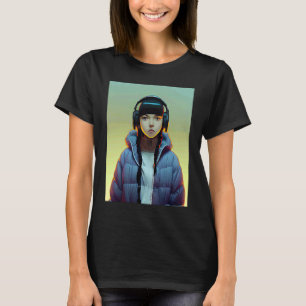 Lo fi hip hop chillhop chill beats aesthetics 171 t-shirt