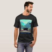 Lo fi hip hop chillhop chill beats aesthetics 21 t-shirt (Voorkant volledig)