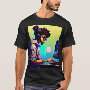 Lo fi hip hop chillhop chill beats aesthetics 39 t-shirt