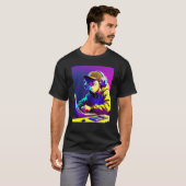 Lo fi hip hop chillhop chill beats aesthetics  3 t-shirt (Voorkant volledig)