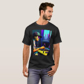 Lo fi hip hop chillhop chill beats aesthetics  4 t-shirt (Voorkant volledig)