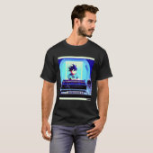 Lo fi hip hop chillhop chill beats aesthetics 8 t-shirt (Voorkant volledig)