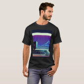 Lo fi hip hop chillhop chill beats aesthetics t-shirt (Voorkant volledig)