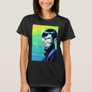 Lo fi hip hop chillhop chill beats boy aesthetics t-shirt