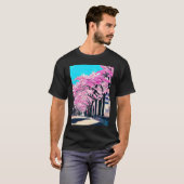 Lo fi hip hop chillhop chill beats lofi aesthetics t-shirt (Voorkant volledig)