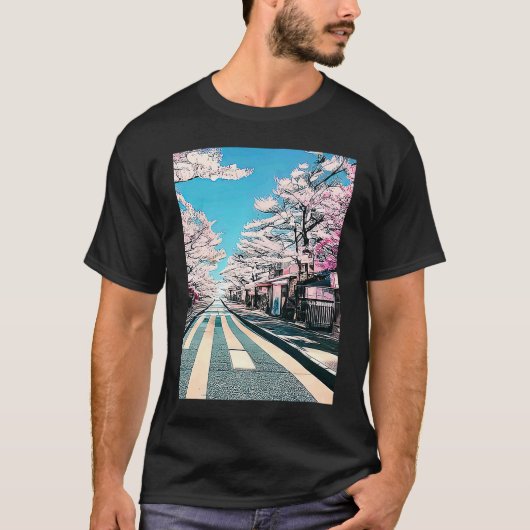 Lo fi hip hop chillhop chill beats lofi aesthetics t-shirt (Voorkant)