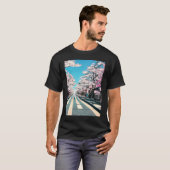 Lo fi hip hop chillhop chill beats lofi aesthetics t-shirt (Voorkant volledig)