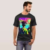 Lo fi hip hop chillhop chill beats lofi aesthetics t-shirt (Voorkant volledig)