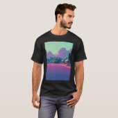 Lo fi hip hop chillhop chill beats lofi aesthetics t-shirt (Voorkant volledig)