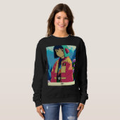 Lo fi hip hop chillhop chill beats lofi aesthetics trui (Voorkant volledig)