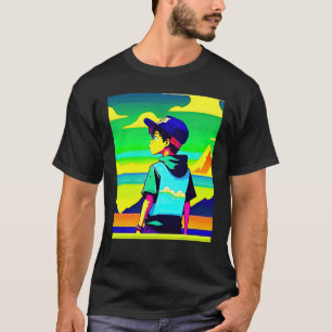 Lo fi hip hop chillhop chill beats lofi esthetics t-shirt