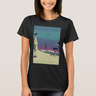 Lo fi hip hop chillhop chill beats lofi esthetics t-shirt