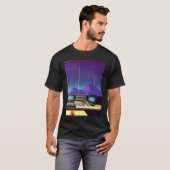 Lo fi hip hop chillhop chill beats studio aestheti t-shirt (Voorkant volledig)