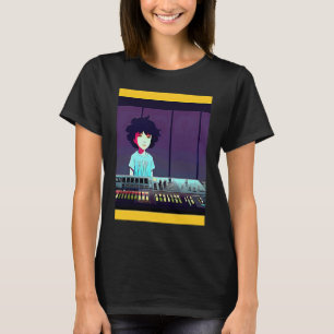 Lo fi hiphop chillhop chill beats esthetiek 114 t-shirt