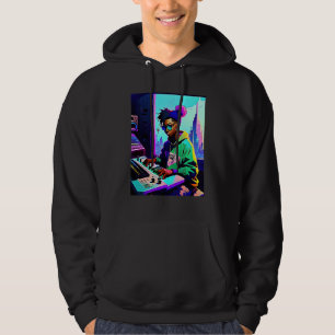 Lo fi hiphop chillhop chill beats esthetiek 11 hoodie