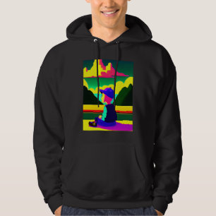Lo fi hiphop chillhop chill beats lofi esthetiek hoodie