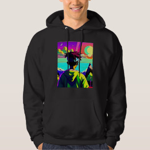 Lo fi hiphop chillhop chill beats lofi esthetiek hoodie