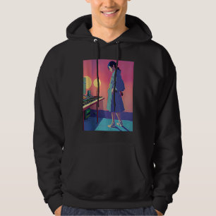 Lo fi hiphop chillhop chill beats lofi esthetiek hoodie