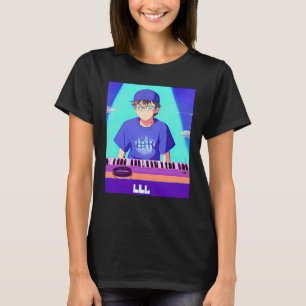 Lo fi hiphop chillhop chill beats lofi esthetiek t-shirt