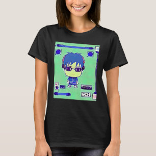 Lo fi hiphop chillhop chill beats lofi esthetiek t-shirt