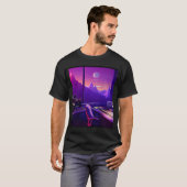 Lo fi hiphop chillhop chill beats studio aestheti t-shirt (Voorkant volledig)