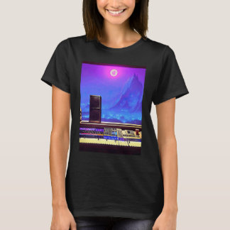 Lo fi hiphop chillhop chill beats studio aestheti t-shirt