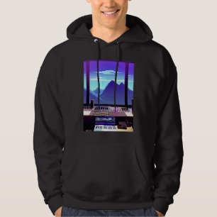 Lo fi hiphop chillhop chill beats studio esthetiek hoodie