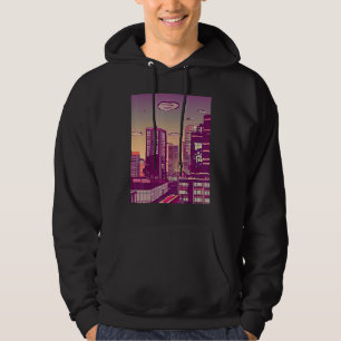 Lo fi hiphop chillhop chill slaat design op hoodie