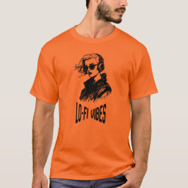 Lo-Fi Sfeer Vector Kunst T-shirt