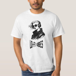 Lo-Fi Sfeer Vector Kunst T-shirt